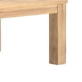 thumbnail image 4 of Syka 35 Inch Modern Coffee Table, Acacia Wood, Plank Top, Natural Brown- Saltoro Sherpi, 4 of 5