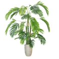 thumbnail image 1 of Artificial Faux Real Touch 6.67 Feet Palm Tree With Planter, 1 of 1