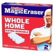 Mr. Clean Magic Eraser Sponge, Cleaner, Whole Home Extra Durable, 2ct