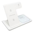 thumbnail image 3 of Wireless Charger, Plastic Wireless Charging Station 3 In 1  For Headsets White,Black, 3 of 8