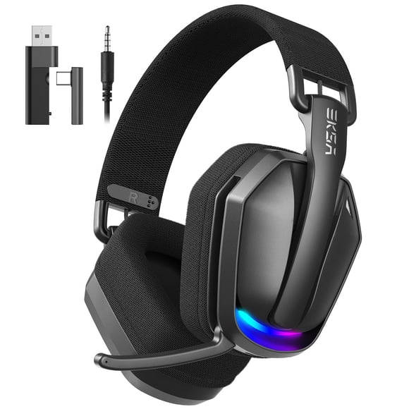 Auriculares inalámbricos para juegos EKSA G19BT para PS5/PS4, PC, Switch