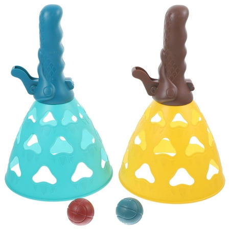 

1 Set of Funny Catch Balls Cup Plaything Interactive Bounce Game Throw and Catch Toys