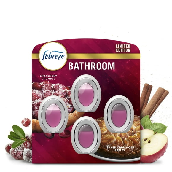 Ambientador Febreze para baño, con aroma de 45 días, que combate los olores