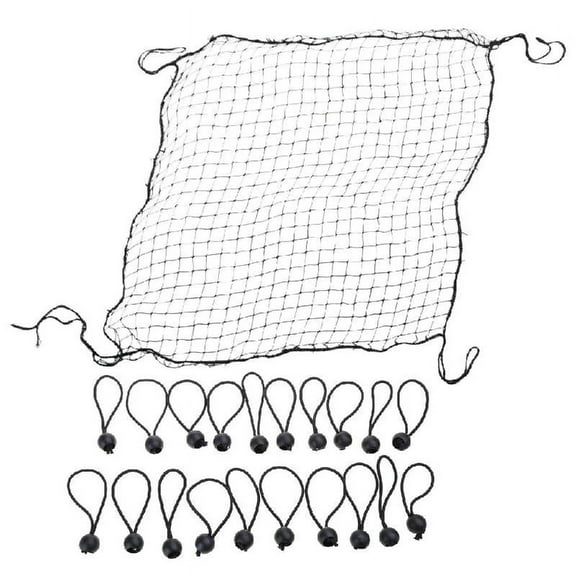 Zeiwohndc Football Rebounder Net with 20 Elastic Rope Soccer Rebounds Catching Net