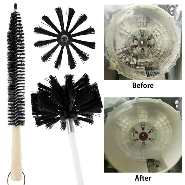 Nylon Dryer Vent Brush Pipe Cleaning Brushes
