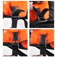 thumbnail image 4 of Gilet de Ski de Natation Universel (Orange XXL), 4 of 5