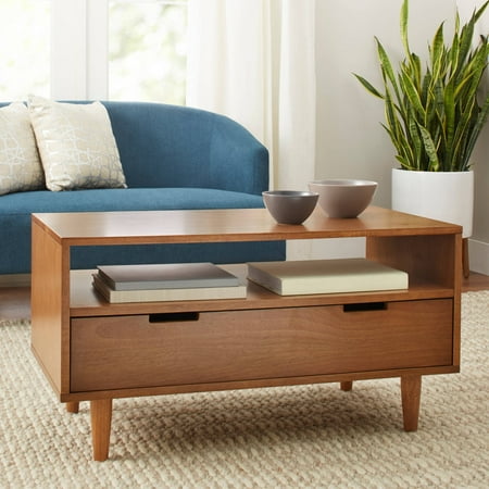 Better Homes & Gardens Flynn Mid Century Modern Coffee Table, (Best Place To Sell Mid Century Furniture)