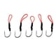 thumbnail image 1 of Lote de 5 anzuelos de pesca Jigging de acero inoxidable con línea de PE 3, 1 of 7