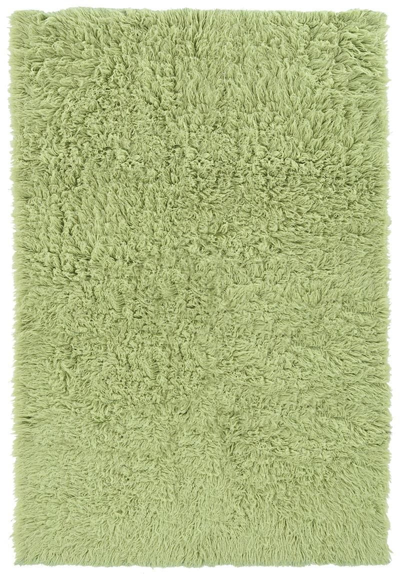 New Flokati 1400gr 5' x 8' Area Rug, Lime Green