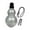 Silver, variant on MAGIDEAL Gourd Bottle 900 ml Cute Drinking Cup for Fishing Street Biking