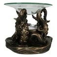 thumbnail image 4 of Ocean Kraken Giant Octopus Oil Warmer Or Wax Tart Burner Candle Holder Statue, 4 of 7