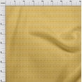 thumbnail image 3 of oneOone Cotton Cambric Yellow Fabric Ethnic Bandhani Diy Clothing Quilting Fabric Print Fabric By Yard 56 Inch Wide, 3 of 4