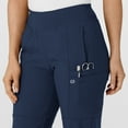 thumbnail image 6 of Wink W123 Women's Comfort Waist Cargo Jogger Scrub Pant Tall, Navy, XS Womens, 6 of 6