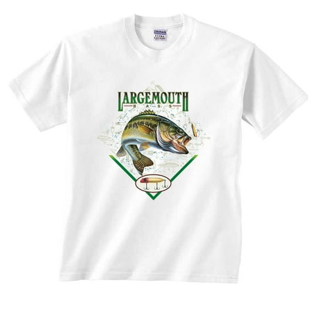 Largemouth Bass T-Shirt diamond fishing