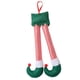 thumbnail image 1 of Adorno colgante con forma de elfo navideño de Papá Noel, para fiestas. verde, 1 of 9