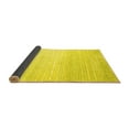 thumbnail image 2 of Ahgly Company Indoor Rectangle Abstract Yellow Contemporary Area Rugs, 5' x 8', 2 of 4