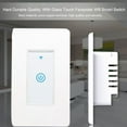thumbnail image 3 of spellwife DS-123-1 Wirless Smart Wifi Wall Light Switch 1 Gang 1800W Remote Control Smart Switch US Standard for SMART LIFE APP, 3 of 7