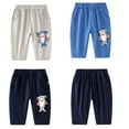 thumbnail image 7 of WOLLED Baby Toddler Boys Cartoon Shorts Pants Kids Lightweight Loose Cotton Shorts Summer Casual Shorts with Pockets for 1-8 Years Old, 7 of 7