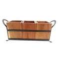 thumbnail image 2 of Organizador de utensilios de cocina, caja para cubiertos extraíble con asas, caja de almacenamiento portátil, estante para palillos para fiestas en, 2 of 9