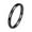 2MM Black, variant on PAMTIER Men's Classic Cool 6MM Glossy Plain Dome Tungsten Carbide Slim Stacking Midi Wedding Ring High Polished Comfort Fit Silver Size 6