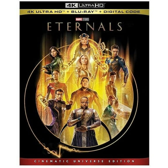 Eternals (4K Ultra HD   Blu-Ray   Digital Code)