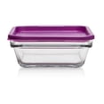thumbnail image 4 of Libbey Stack It Large Glass Storage Containers with Lids, Set of 6, 4 of 5