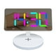 thumbnail image 5 of Despertador Digital, Modo Nocturno Pantalla Grande 12 24 H Mirror Desk Rechan Para Dormitorio, 5 of 7