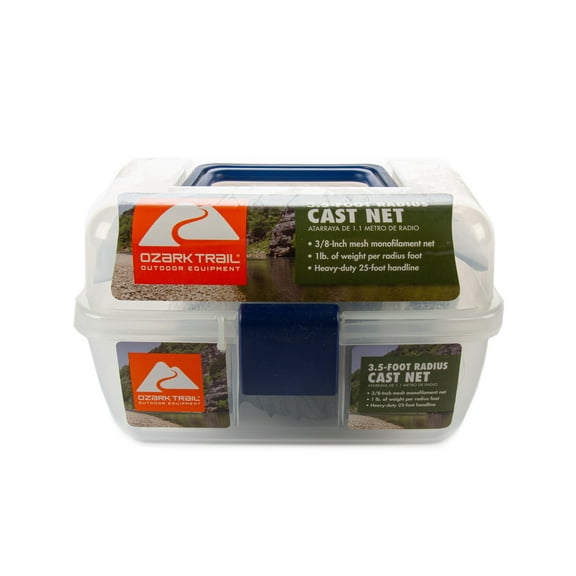 Ozark Trail 3/8-inch Mesh, 3.5-Foot Radius Pro Series Cast Net