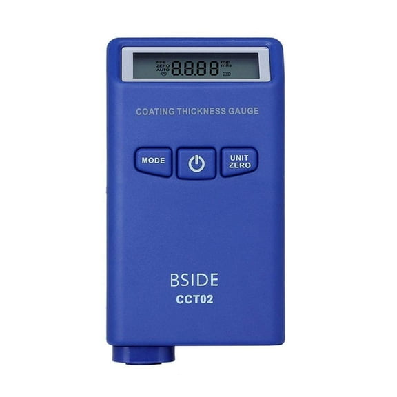 Digital Coating Thickness Gauge Automotive Paint Tester F/N Probe 2000um/78.7mils for Car paint coating thickness CCT02