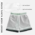thumbnail image 3 of FORMRS Boys Swim Trunks Quick Dry Mesh Liner Boardshorts Sizes XS-XL, Green Forest, 3 of 7
