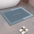 thumbnail image 3 of Alfombrilla de , alfombrilla de antideslizante, suave, alfombra de absorbente de agua, alfombrilla de de , alfombrilla de , Rectángulo Azul L Fernando alfombra de baño, 3 of 7