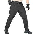 thumbnail image 1 of SHIXIAOO Mens Spring and Autumn Style Loose Large Size Leisure Three Bag String Tooling Pocket Straight Pants Indoor Outdoor Utility Pants Men Men's Sweat Pants Classic Carpenter Pants 13 1 plus Size, 1 of 5