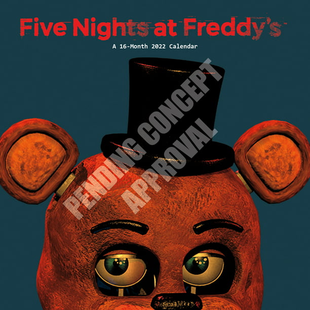 Five Nights At Freddys 2022 Calendar 2022 Five Nights At Freddys Wall (Other) - Walmart.com