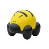 HoMedics Handheld Jitterbug Vibration Massager, Yellow
