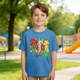 thumbnail image 4 of Shadoumai Shirts for Girls 10-12 Letter Print Round Neck Shirt Short Sleeve Tee for Toddler Loose Tee Shirt T-Shirts Infant To Big Kid, 4 of 6