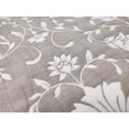 thumbnail image 5 of Jasper Taupe 2-Piece Soft Matelasse Jacquard Cotton Blend Quilt Set - Twin, 5 of 5