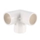 thumbnail image 3 of Accesorio de tubería en forma de T de 3 vías Uxcell de grado de muebles de 0.98 pulgadas color blanco 1 Pcs, 3 of 3