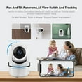 thumbnail image 5 of 1080P Wireless Camera 355° Mini Pet Video Surveillance with Wifi Baby Monitor Smart Ho pwm25, 5 of 6