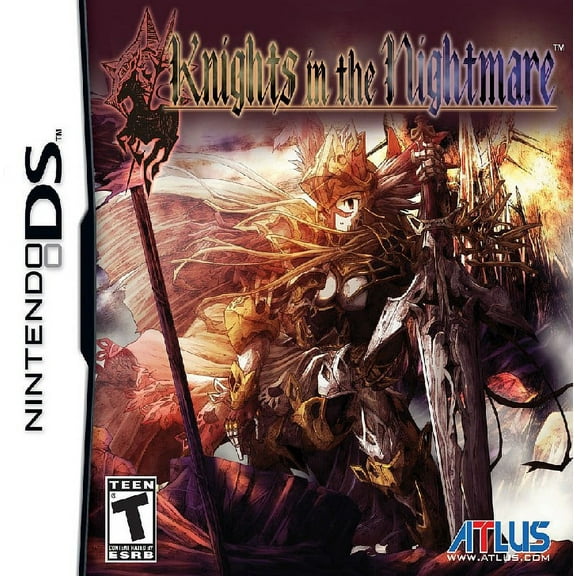 Restored Knights in the Nightmare (Nintendo DS, 2009) Fighting Game (Refurbished)