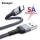 thumbnail image 5 of Inteprter Cable USB tipo C 5A para Mate 30 P30 P20 Pro Lite, de carga rápida USBC tipo C, Cable de USB-C Teléfono y Comunicación gris 1m, 5 of 6