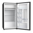thumbnail image 2 of Hamilton Beach 3.3 Cu.Ft Mini Fridge with Freezer, Compact Refrigerator, Single Door, Energy Star, Reversible Door, Stainless Steel, 2 of 7