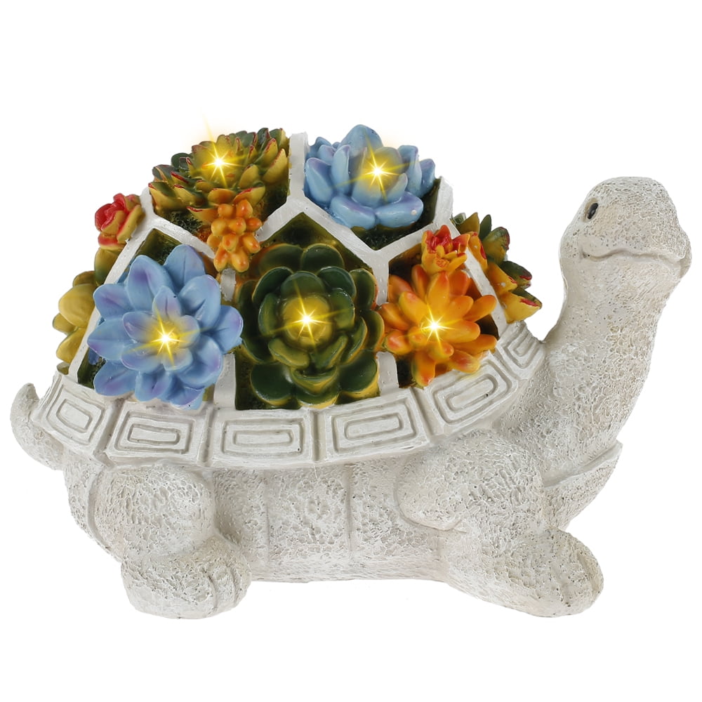 resin turtle statue