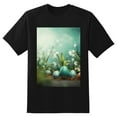 thumbnail image 2 of Plus Size Shirt for Women Black Tops for Women Short Sleeves Shirt for Women Easter T Shirt Crewneck Shirt for Women XL, 2 of 5