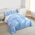 thumbnail image 3 of Feelyou Balloon Ribbon Twin Comforter Sets, Happy Birthday Party Bedding Set, 2 Pieces, 3 of 8