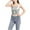 Silver, variant on Strapless Bras for Women and Girls Solid Color Elastic Crop Top Glitter Sequin Party Clubwear Tube Top