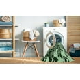 thumbnail image 2 of Ahgly Tapis Rectangulaire Lavable en Machine Intérieur Transitionnel Vert Clair, 5 Pieds x 7 Pieds, 2 of 7