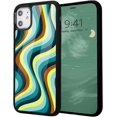 thumbnail image 1 of FFIY Red Star Case for iPhone 12/12 Pro,Cute Protective Case Shockproof Dustproof Soft TPU Bumper Aluminum Hard Back Scratch Resistant Girly Case for iPhone 12/12 Pro, 1 of 6