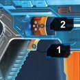 thumbnail image 2 of Nerf Elite 2.0 Turbine CS-18 Motorized Blaster, 2 of 7