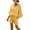 *Yellow, variant on VBVC Women's 2 Piece V-Neck Batwing Sleeve Shorts Set, Ladies' Soft Breathable Top and Drawstring Shorts,Summer Loungewear For Women,Army Green,S-2XL