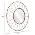 thumbnail image 5 of Zuo A12220 33.1 in. Alida Miroir&44; Or, 5 of 5